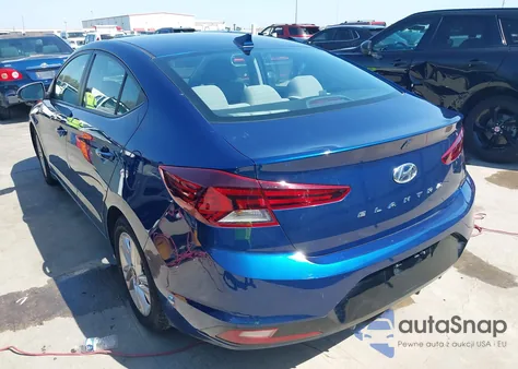 2019 Hyundai Elantra Value Edition z USA, uszkodzony, nr VIN 5NPD84LF6KH414388